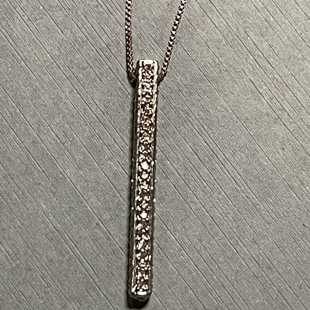 Costume jewelry necklace - cubic zirconium